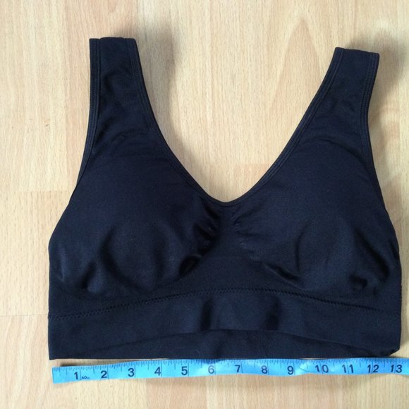 Genie Bra 3X Black Padded Cups Fits XL - Picture 2 of 5